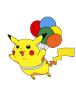 flying pikachu