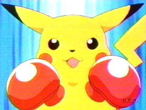 Boxing Pikachu