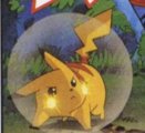 Pikachu in a bubble