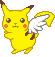 Pikachu winged