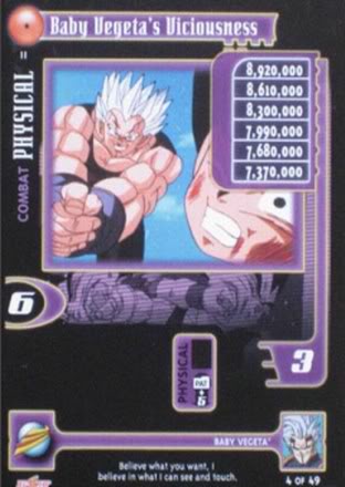 Dragon Ball GT CCG Complete your ALT FOIL Unlimited Baby Saga