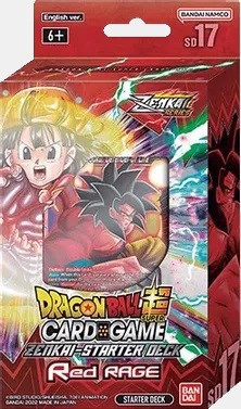 Dragonball Super Card Game: SD17 Red Rage Starter Deck single cards