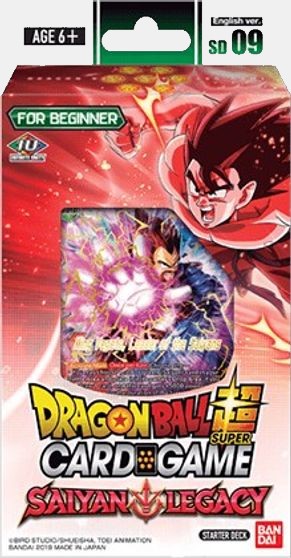 Dragonball Super Card Game: SD9 Saiyan Legacy Starter Deck single cards
