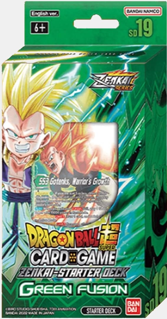 Dragonball Super Card Game: 19 Green Fusion starter deck