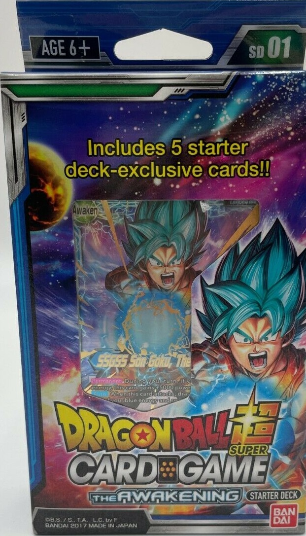 Dragonball Super Card Game: SD1 The Awakening Starter Deck single cards