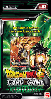 Dragonball Super Card Game: SD3 The Dark Invasion Starter Deck single cards
