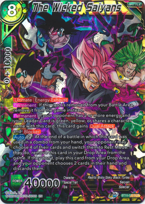 Eis Shenron, Negative Energy Explosion - BT15-132 - C - Dragon