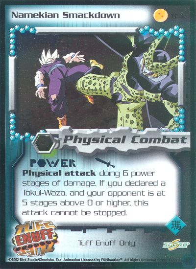 Dragon Ball Z CCG Promo Loser With Style Drill TF8!! 