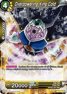 Dragon Ball Super Cards # 4H13 King Cold Father of the Emperor Foil