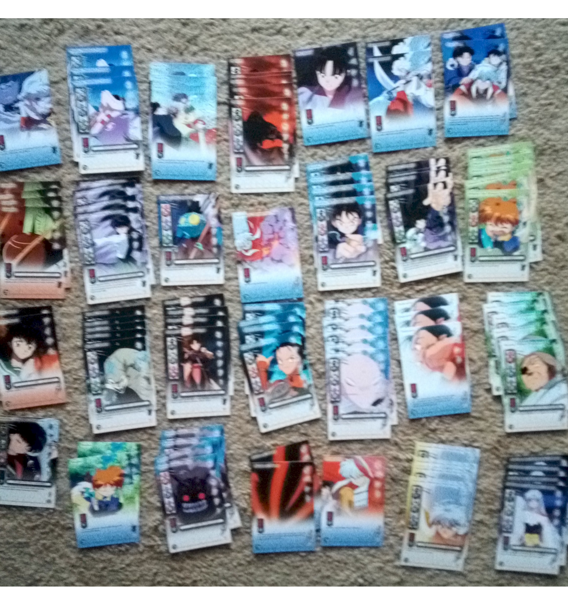 Assortment Of 87 Inuyasha Trading Cards n/m