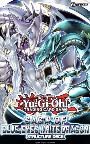 YuGiOh Saga of Blue Eyes White Dragon Structure Deck