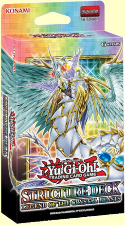 YuGiOh: Structure Deck Legend Of The Crystal Beasts 2022