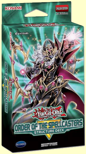YuGiOh: Order of the Spellcasters: Structure Deck single cards list