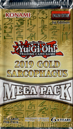 YuGiOh 2019 Gold Sacophagus-Mega-Pack